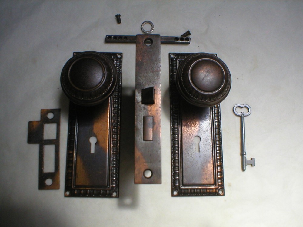 Antique Victorian Era Door Hardware