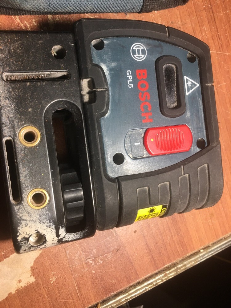 BOSCH PROFESSIONAL GPL 5 NOT WORKING
