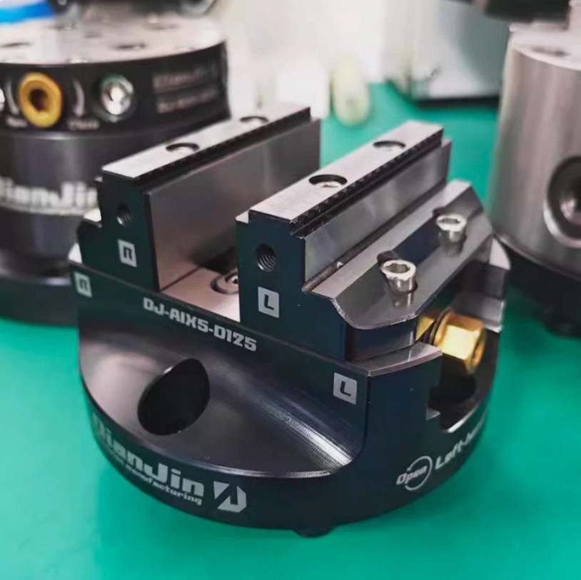 DJ-AIX5-D125 Four & Five Axis Machining Integral Self-centering Concentric Vice