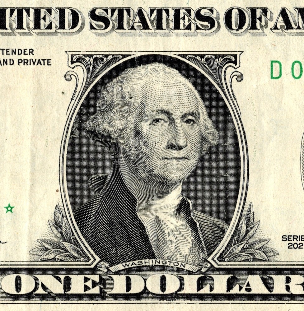 2021 D Star note One Dollar Bill Regular Run 3.2 pack note