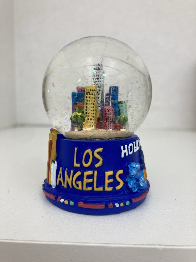 Los Angeles Hollywood mini snow globe