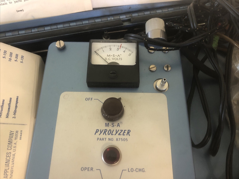 MSA Universal Testing Kit No.83500 Mine Safety Appliance Testing Unit