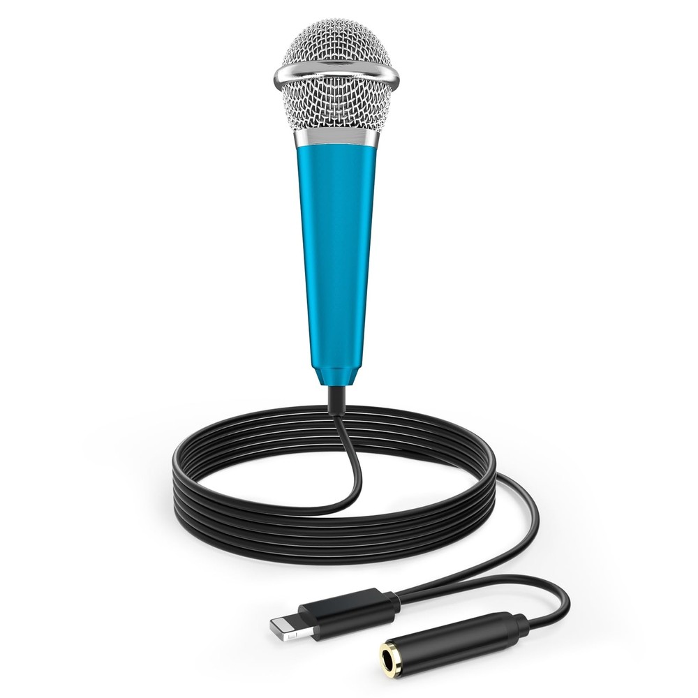 Mini Microphone for iPhone iPad Small ASMR Tiny Microphone for Voice Video Re...