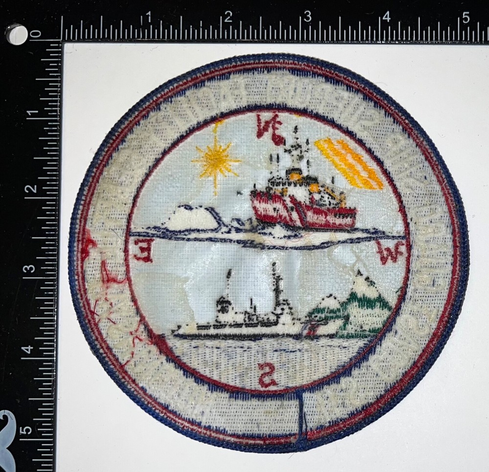 Cold War USCG US Coast Guard Ship Support Facility Seattle WA Patch