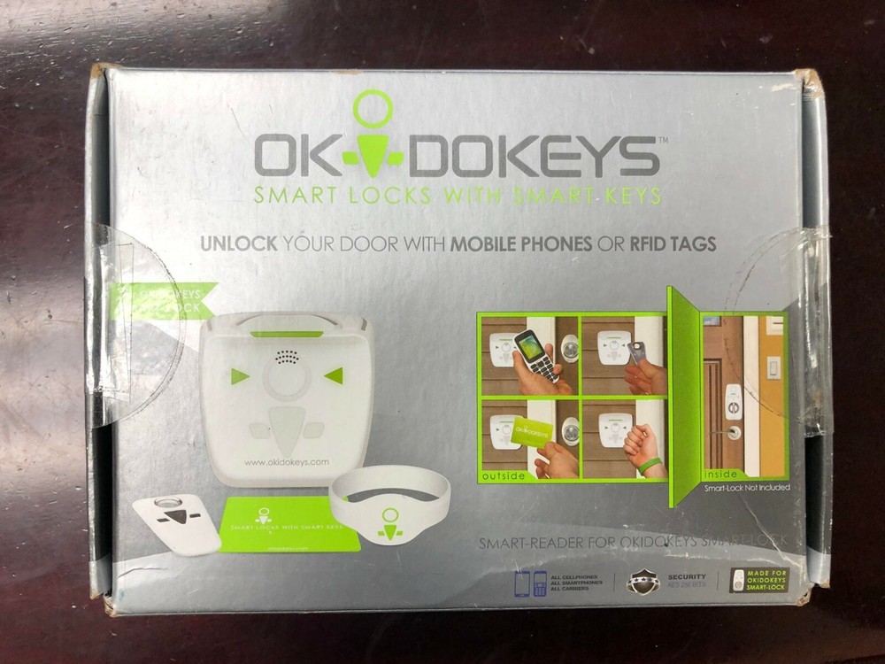 OKIDOKEYS Smart-Reader Enables Smart-Lock with Smart Keys