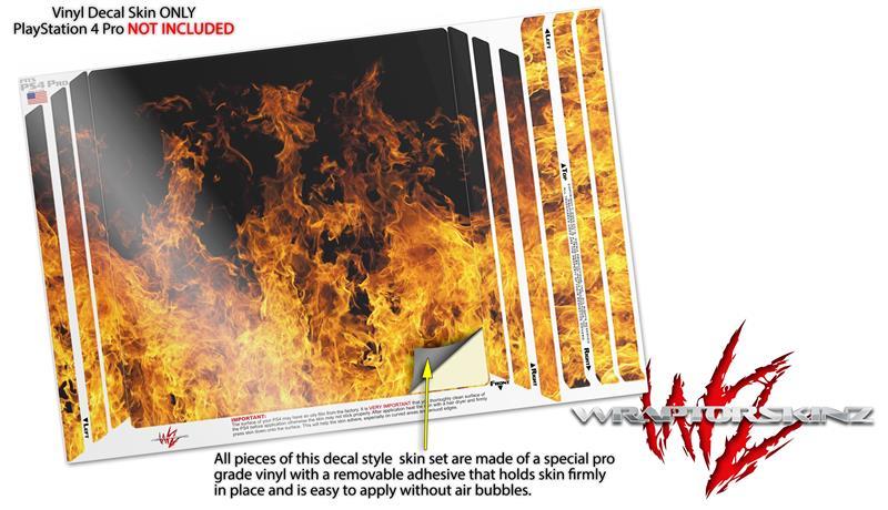 Skin for PS4 Pro Open Fire Playstation 4 Console