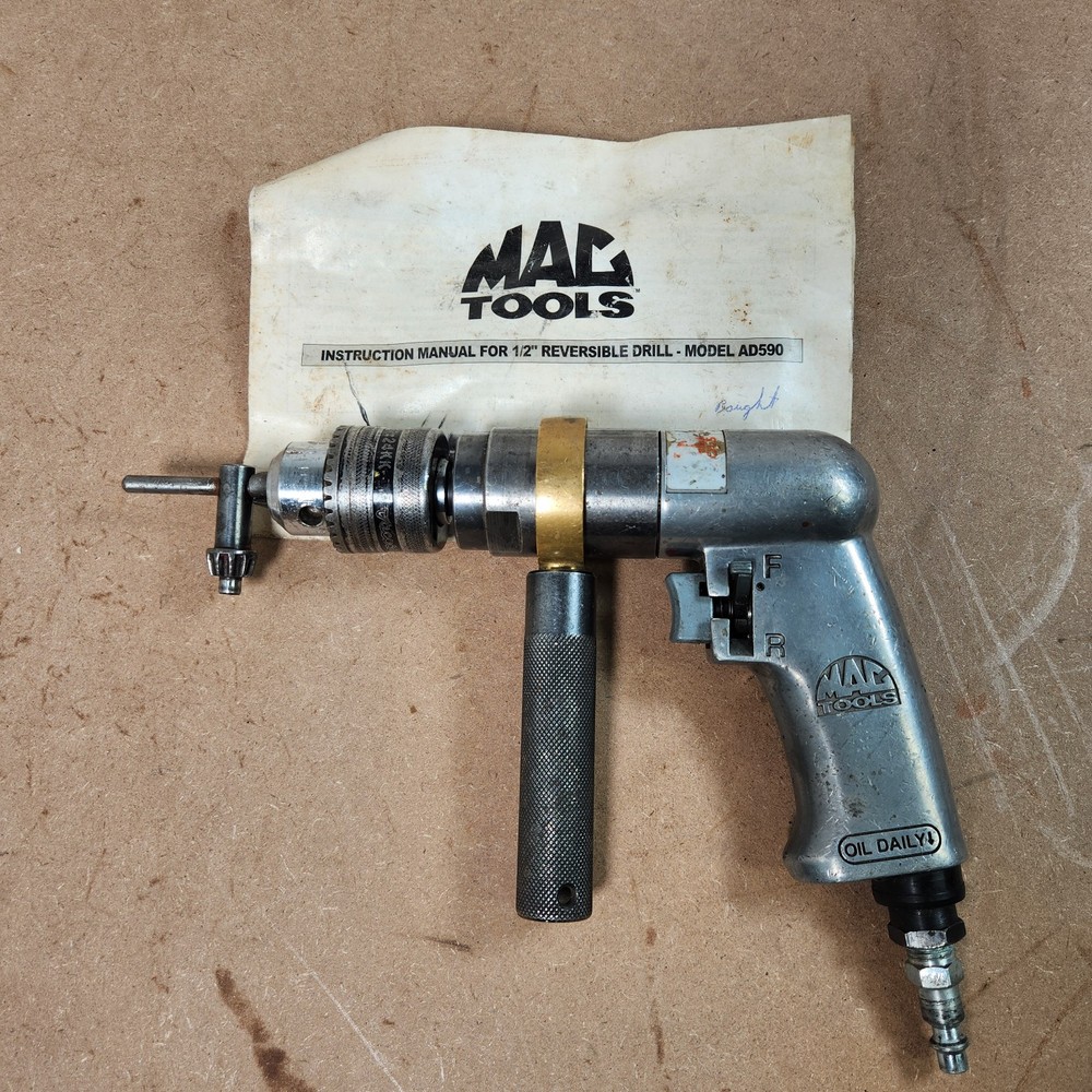 MAC Tools AD590 1/2" Reversable Drill Jacob's Chuck