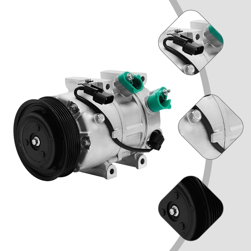 A/C Compressor Fits 2012-2014 Sonata 2.4L 2012-2015 Optima