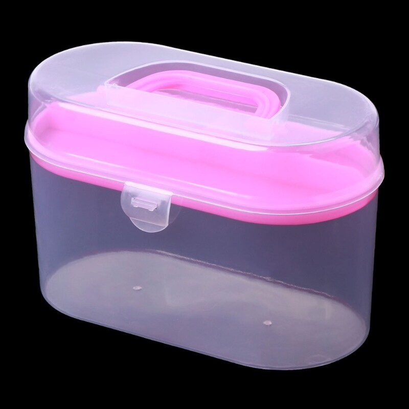 Sewing Tool Storage Box Needle Thread Scissor Container