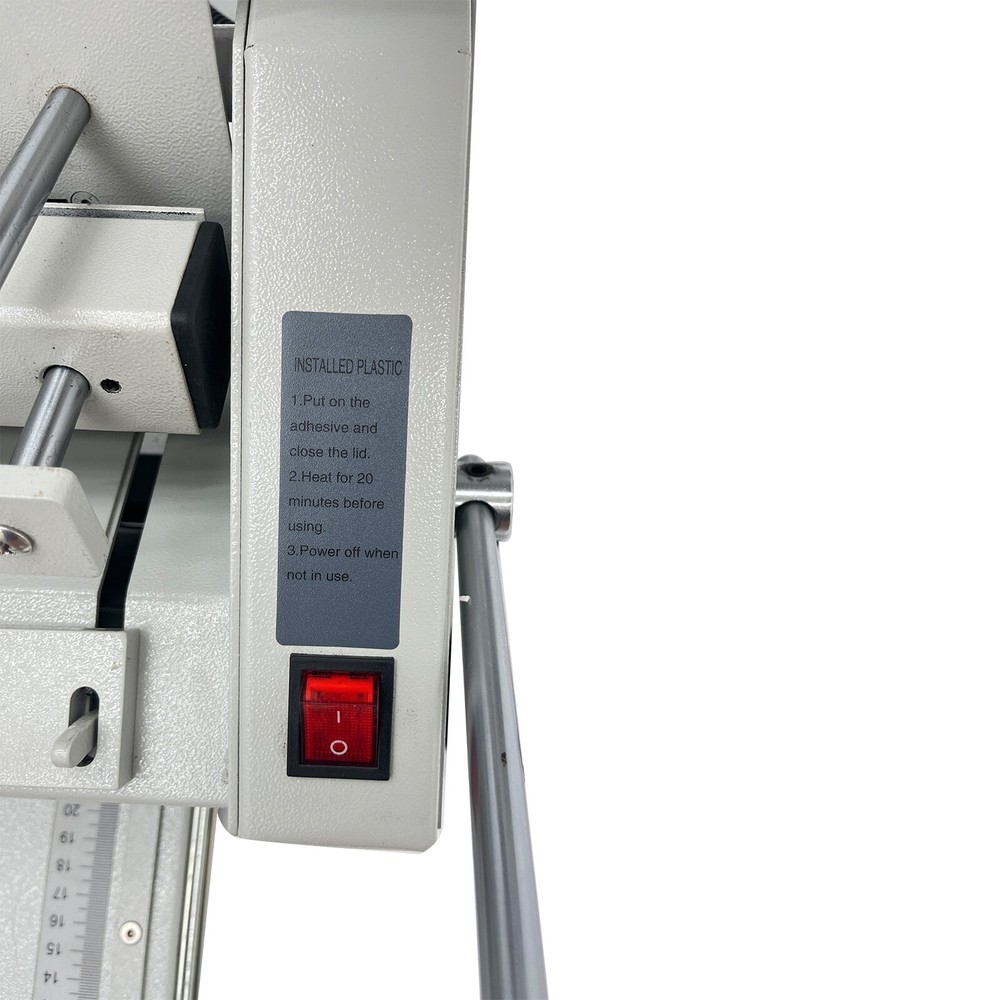 110V A4 Manual Hot Glue Book Binding Machine With Indenting Function