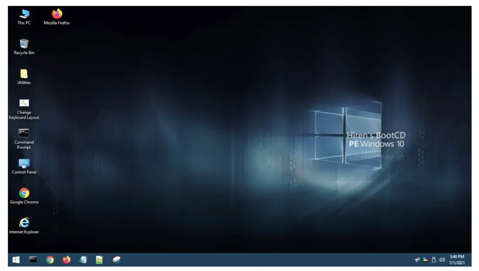 Hiren's Boot CD/DVD•Windows Recovery•HDD,SSD Repair&Clone•Virus Removal & More