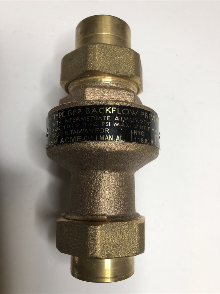 CASH-ACME 3/4' BACKFLOW PREVENTER