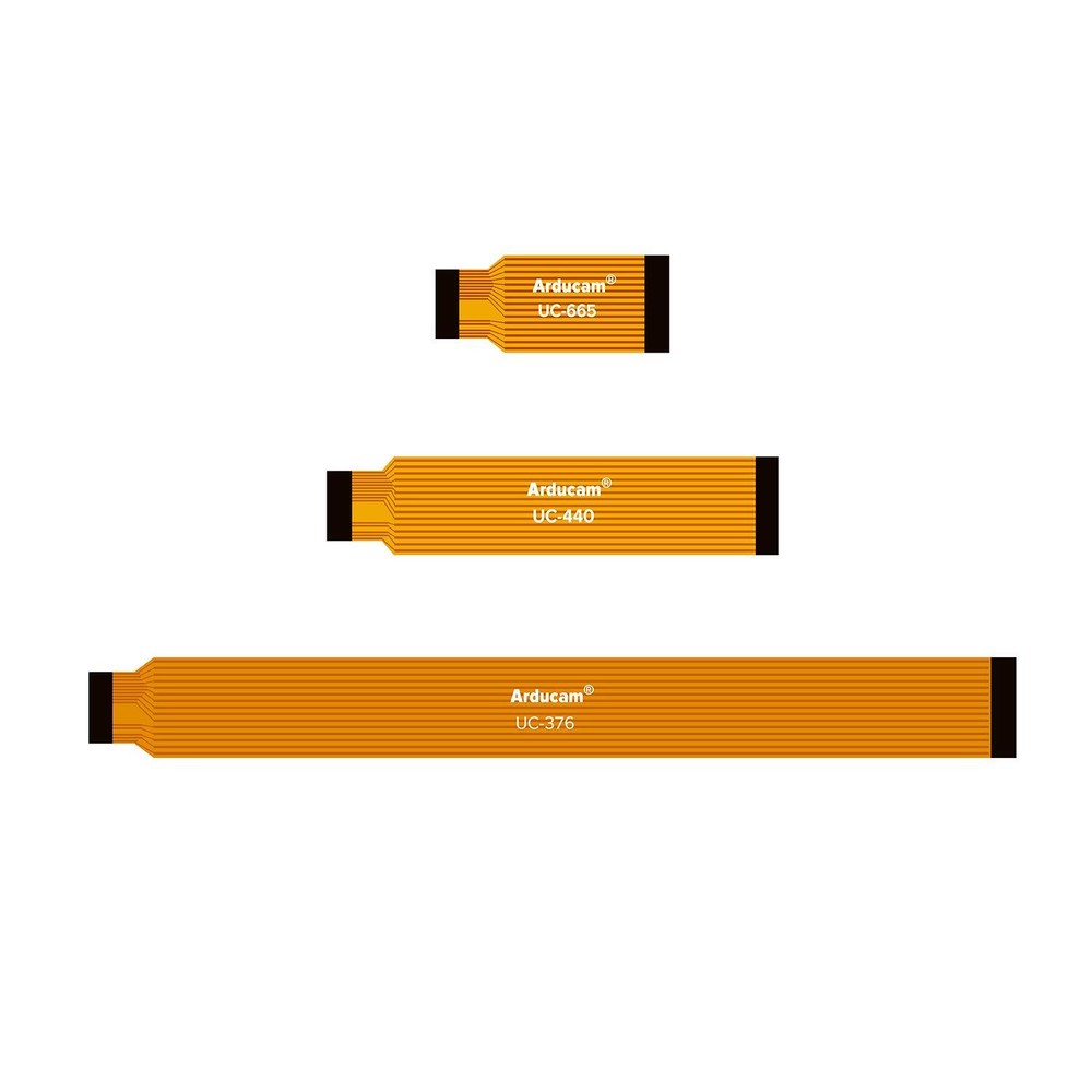 3-Pack Ribbon Flex Cables 1.5"-5.9" for Raspberry Pi Zero W Extension Kit