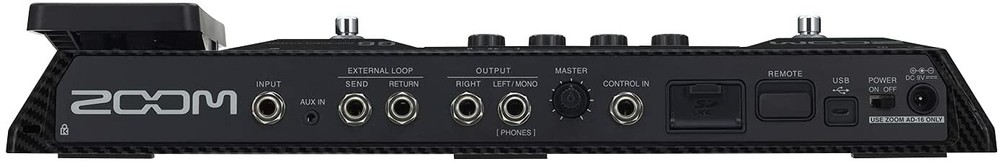 ZOOM G6 Multi-Effects Guitar Processor with Expression Pedal LCD Touchscreen NEW