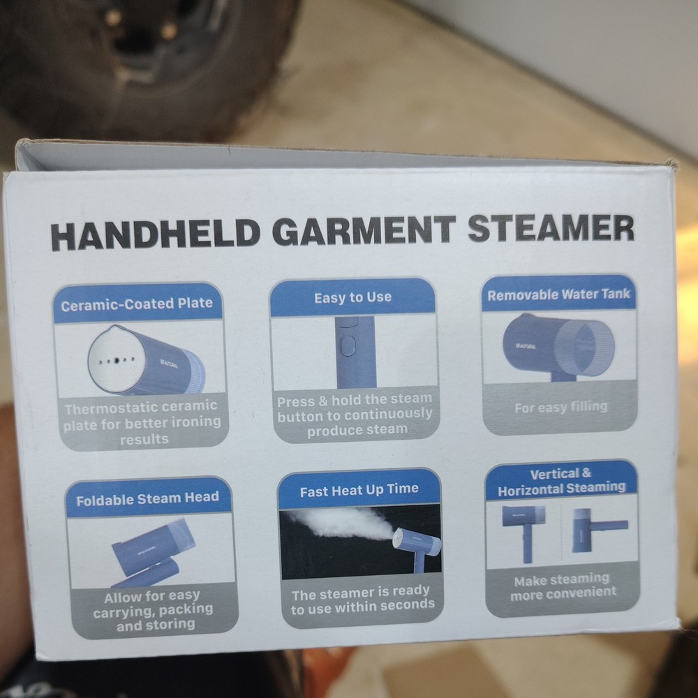 Beautural Handheld Garment Steamer