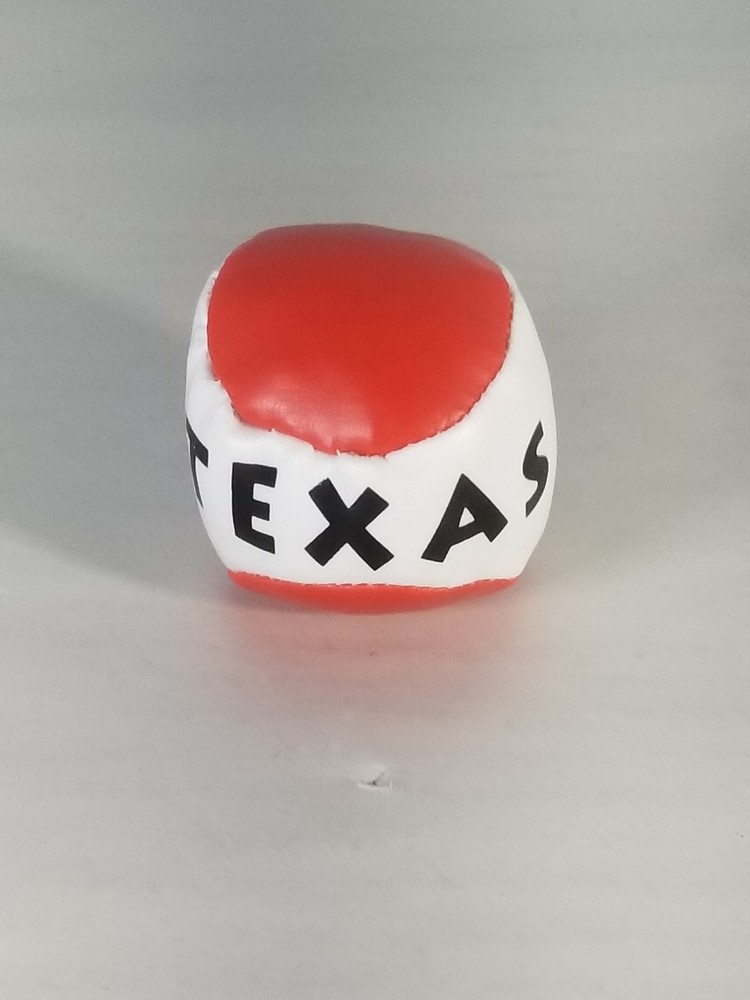 Texas Hackey Sack Red/White