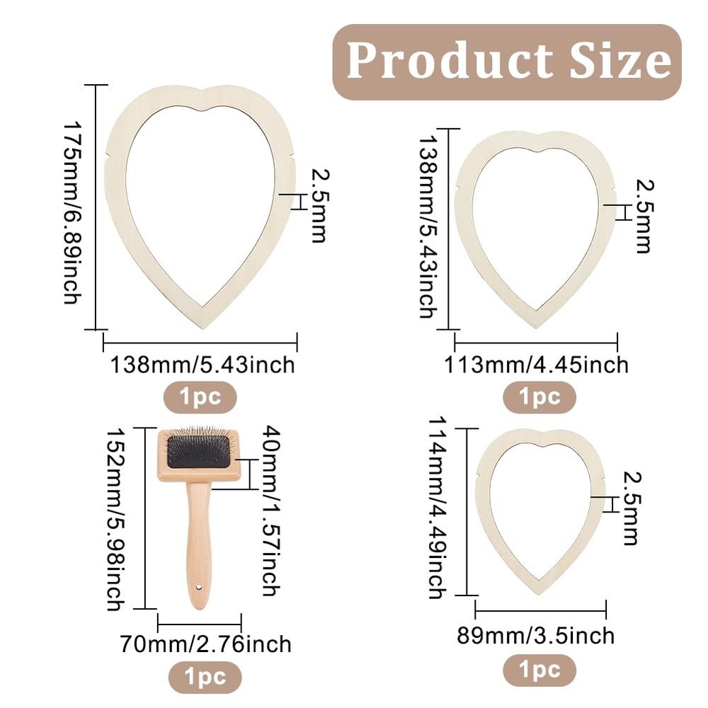 4Pcs Macrame Supplies Set Wooden Macrame Leaf Template Macrame Cutting Moulds...