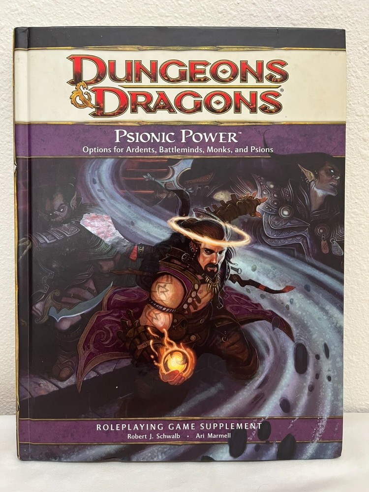 Dungeons and Dragons 4e Psionic Power - Hardcover