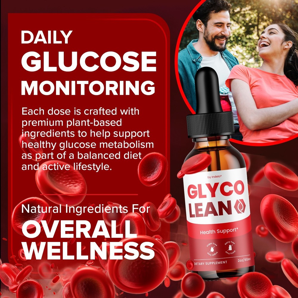 (2 Pack) Glyco Lean Liquid Drops – GlycoLean Drops Extra Strength Natural Blend