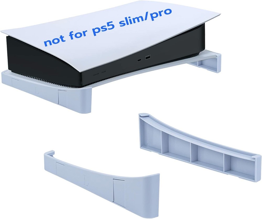 Horizontal Stand for Standard PS5 Stable Base Stand for 5 Disc.