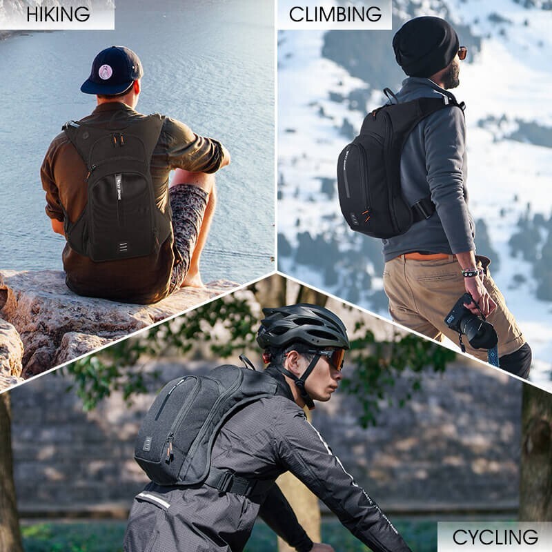 WEST BIKING Cycling Hiking Hydration Pack Backpack 10L Ergonomic Sports Bike Bag