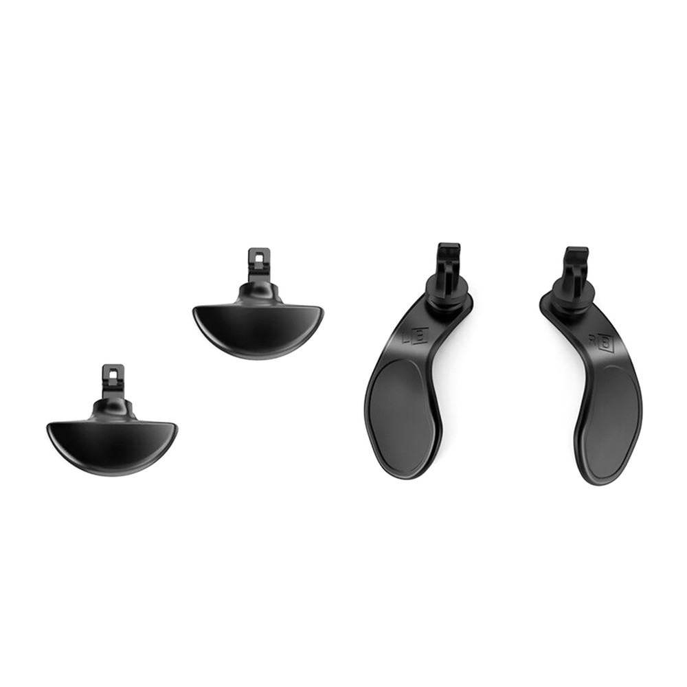 Black Stainless Steel Back Button Paddles For PS5 Edge Controller Replacement