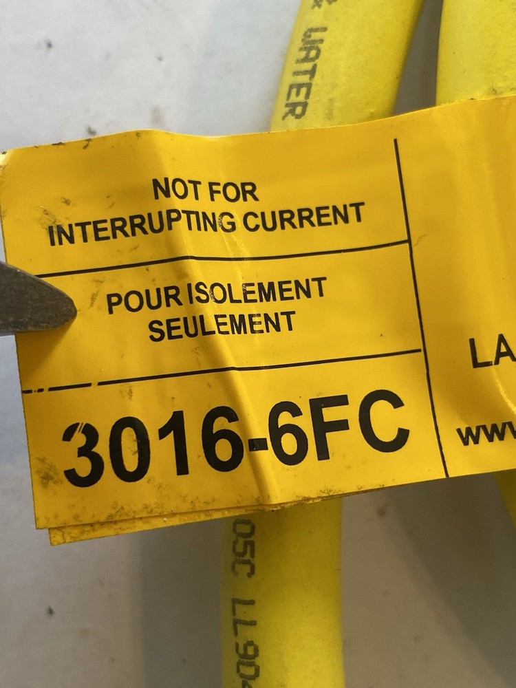 Connomac Corp Cable (3016-6FC) Minni-Mac Connector w/Conno-Flex Cable