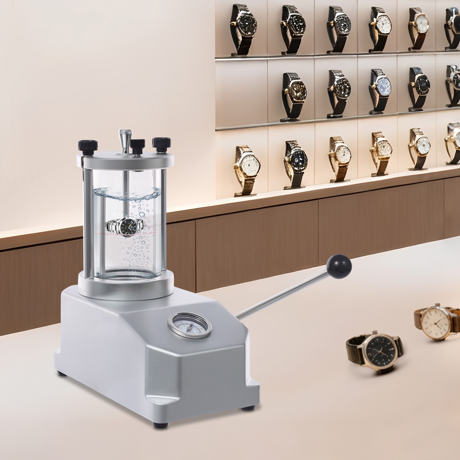 Watch Resistant Testing Machine Watch Case Waterproof Pressure Tester