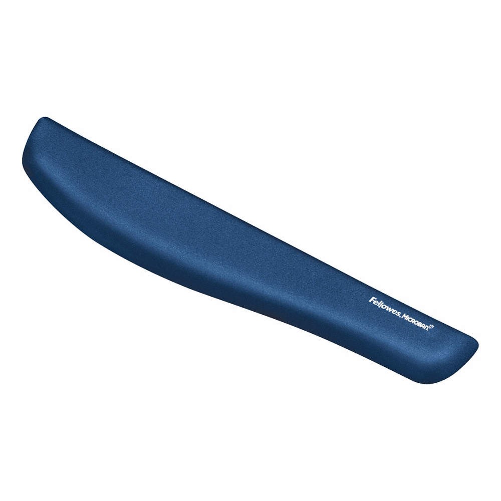 FELLOWES  Wrist Rest,Blue 825D61