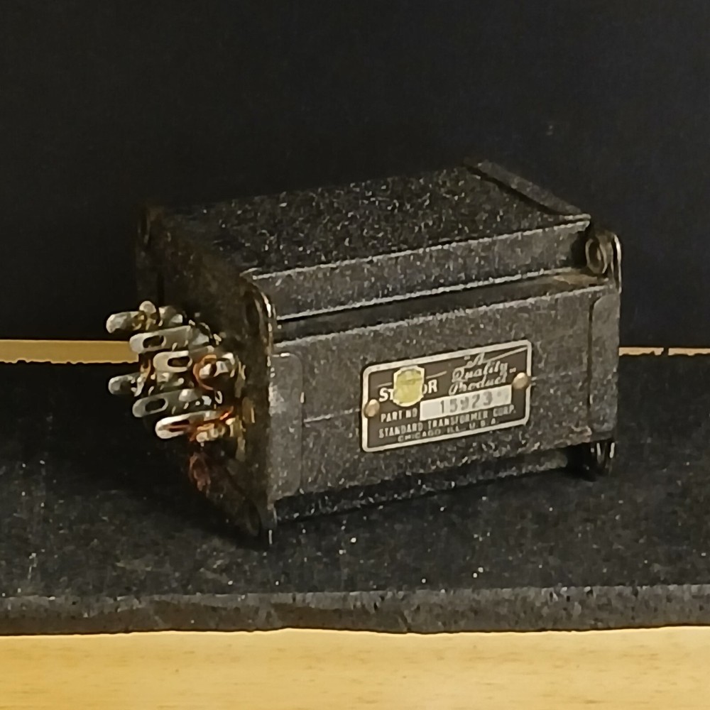 1944 Stancor # 15923 Deco Square Transformer