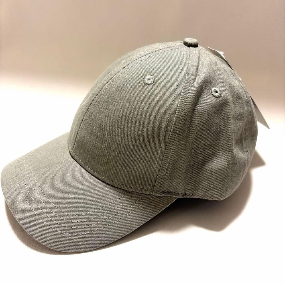 MARITHE + FRANCOIS GIRBAUD Gray Logo Cap with Adjustable Strap