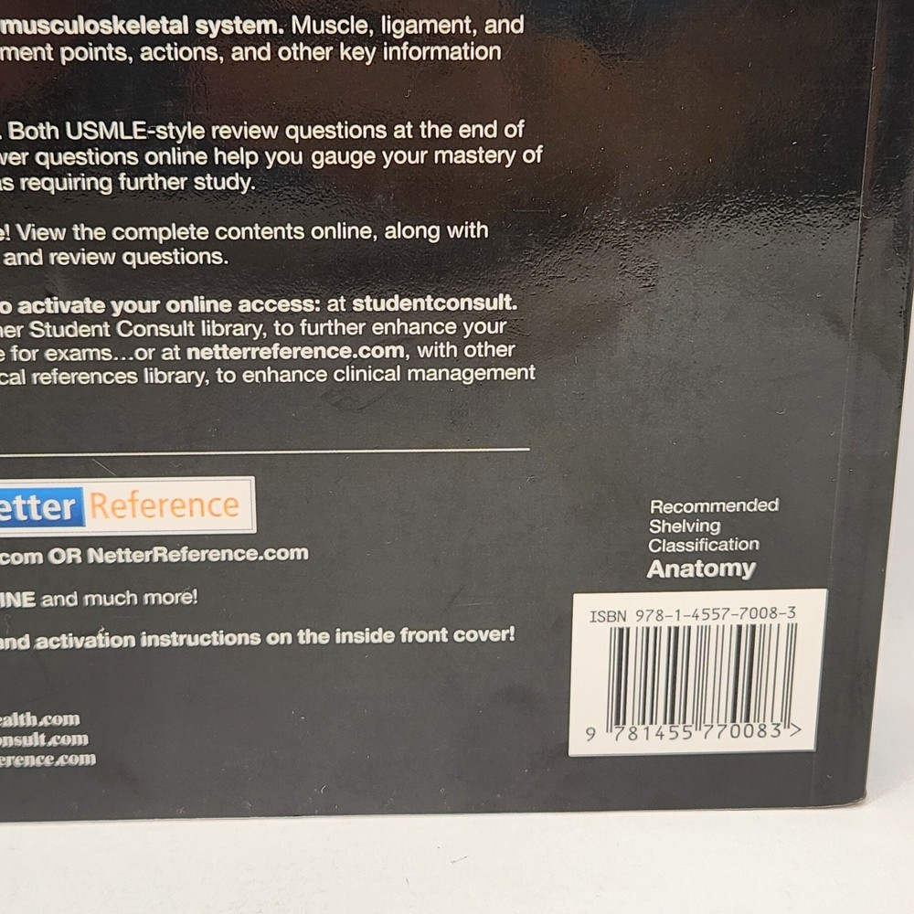 Netter's Clinical Anatomy 3rd Edition with Online Access Basic Science Book