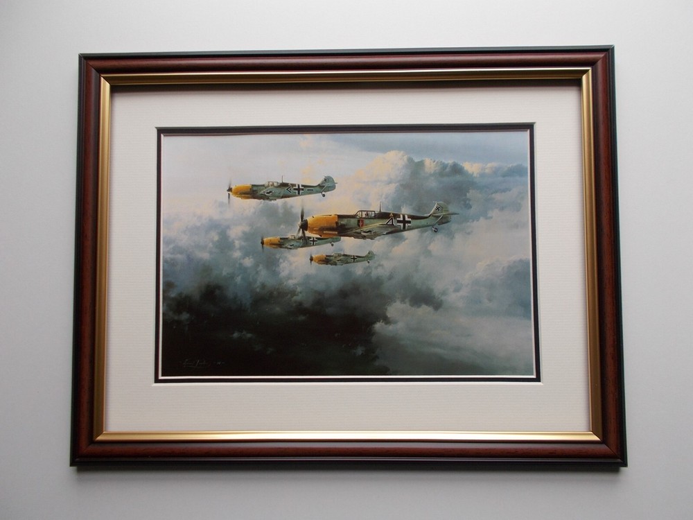 AIRCRAFT PRINT FRAMED - JG-52