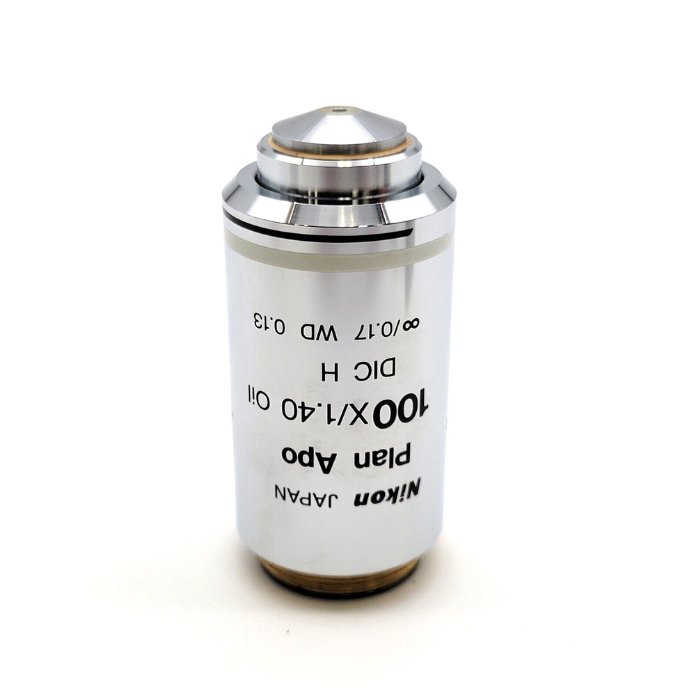 Nikon Microscope Objective Plan Apo 100x 1.40 Oil DIC H