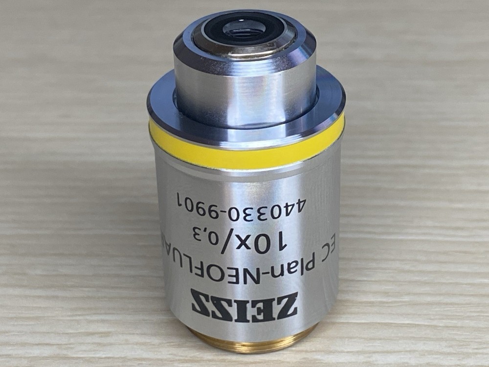 ZEISS 440330-9901 EC PLAN-NEOFLUAR 10X/0.3 ∞/- MICROSCOPE OBJECTIVE
