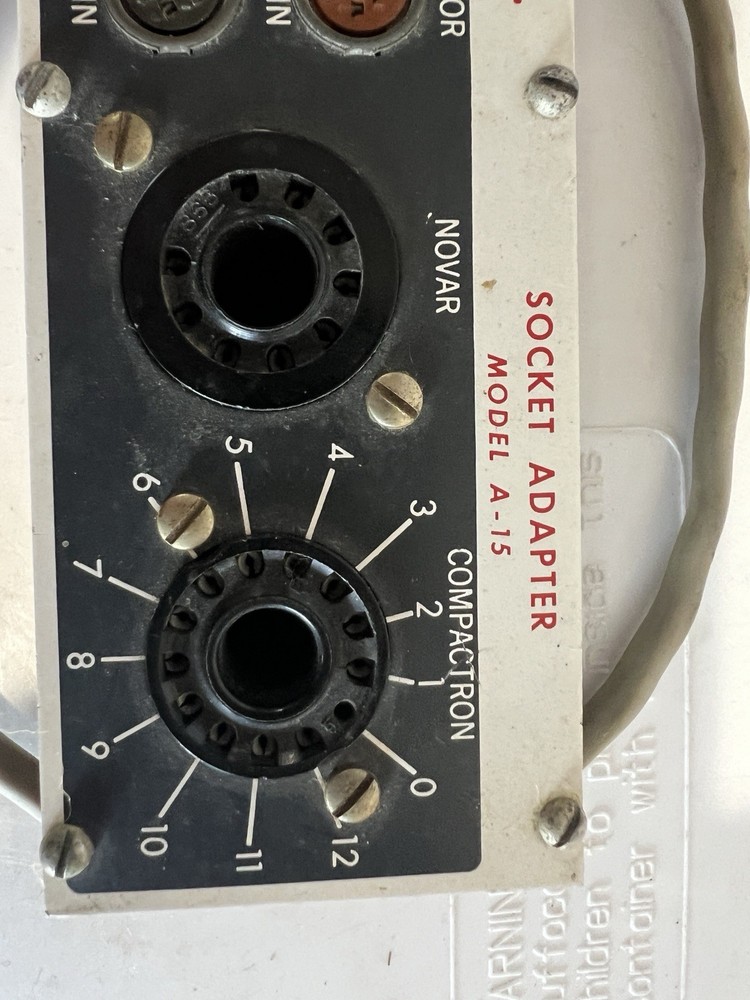 Coletronics Service Inc. Model A-15 Socket Adapter Untested