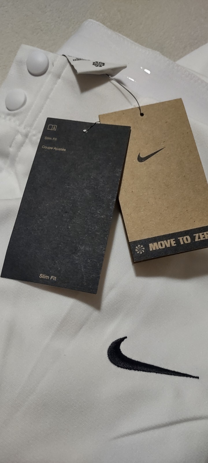 NEW Nike Men's (L) Vapor Select Slim Fit Baseball Pants White Large