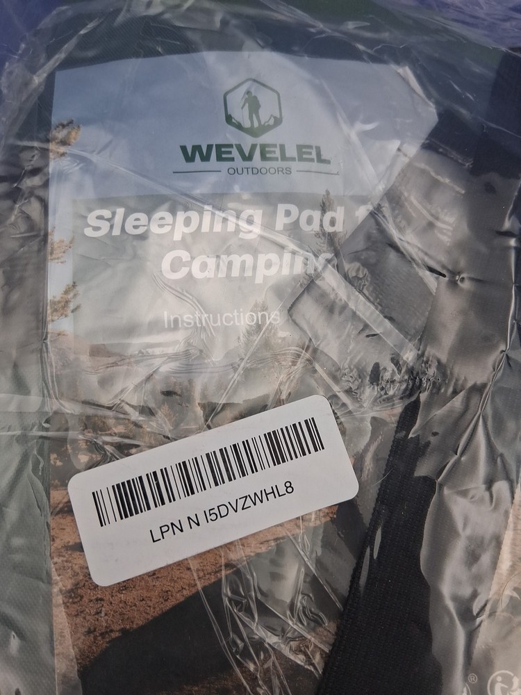 Wevelel Memory Sleeping Pad, 3.1" Ultra-Thick Foam Sleeping Mat