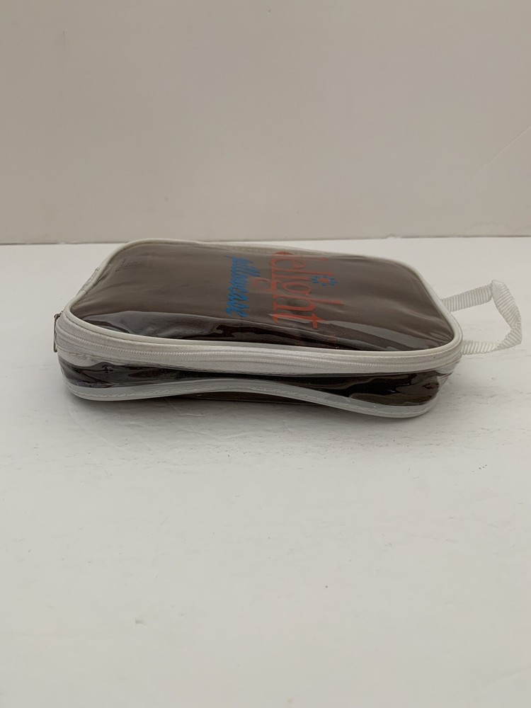 Delight 30" x 19" 100% Polyester Brown Pillowcase