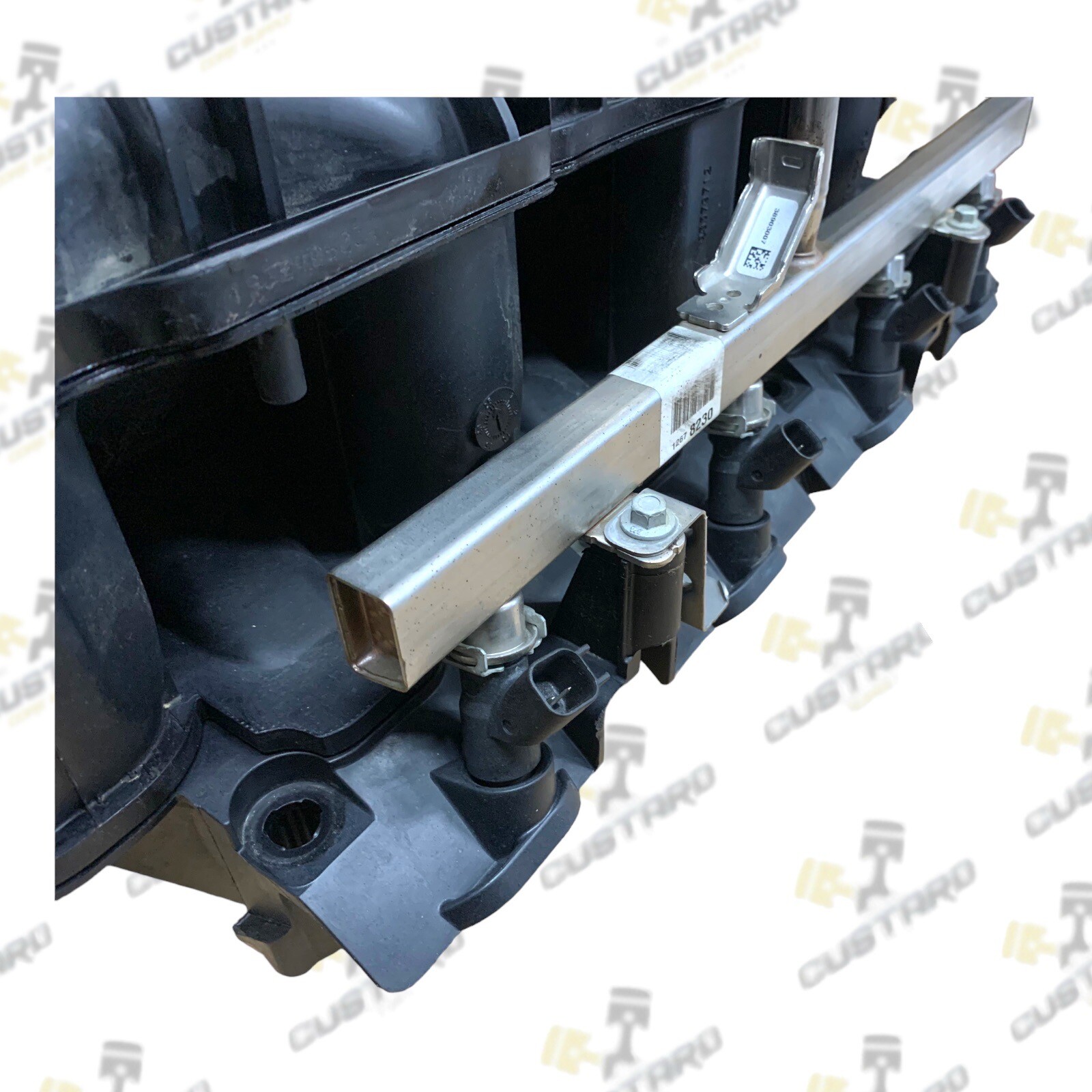 Genuine GM 6.0L 6.2L Intake Manifold Square Port w/ Fuel Rails & Injectors