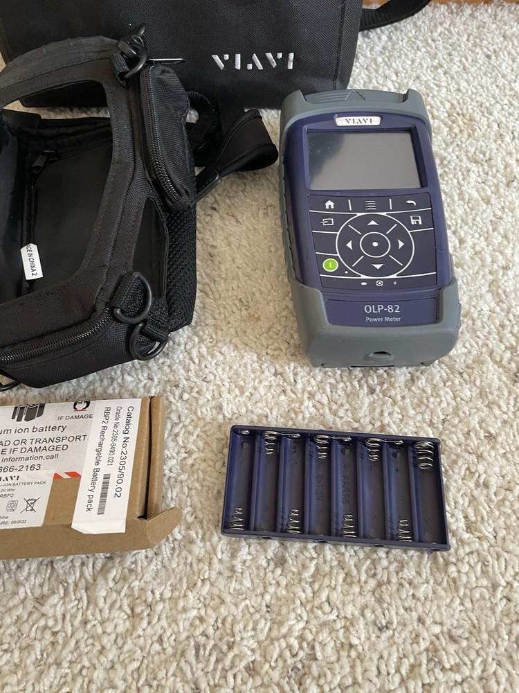 JDSU OLP-82 SmartClass Fiber Power Meter & Microscope Kit