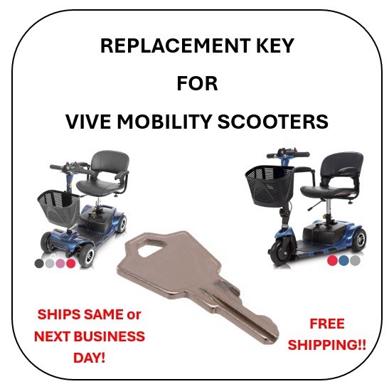VIVE Mobility Scooter Replacement Key