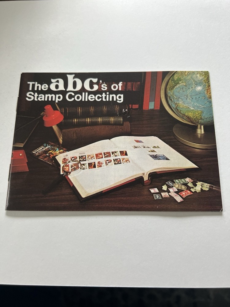 Vintage 1972 The ABC’s Of Stamp Collecting Booklet 31 Pages EUC
