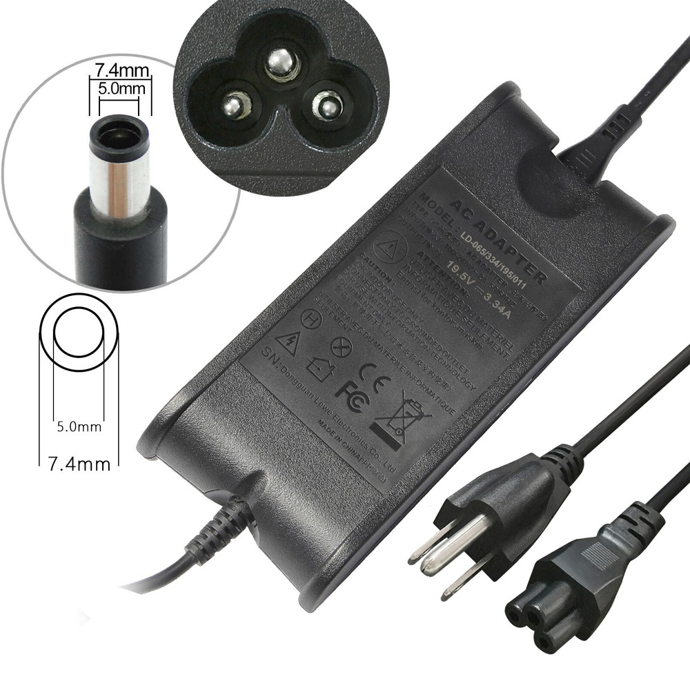 AC Adapter Power Charger For Dell Latitude E5400 E5410 E5430 E5500 E5510 E5530
