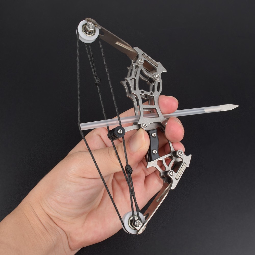 1 MINI Compound Bows Small Size 12 mini Arrows for Hunting Shoot Target Practise