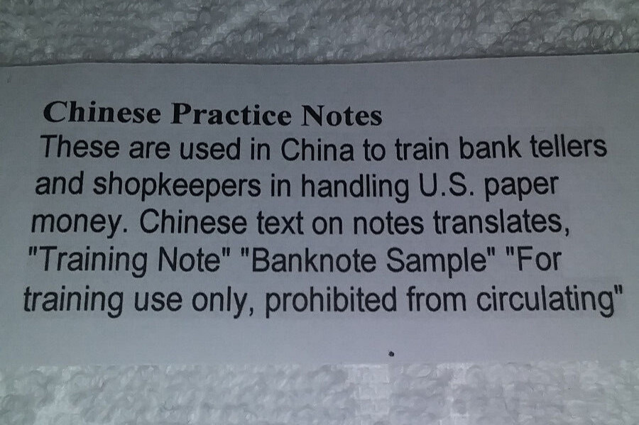 2006 Chinese Practice Notes - "Training Note" - " Samples" Full Set