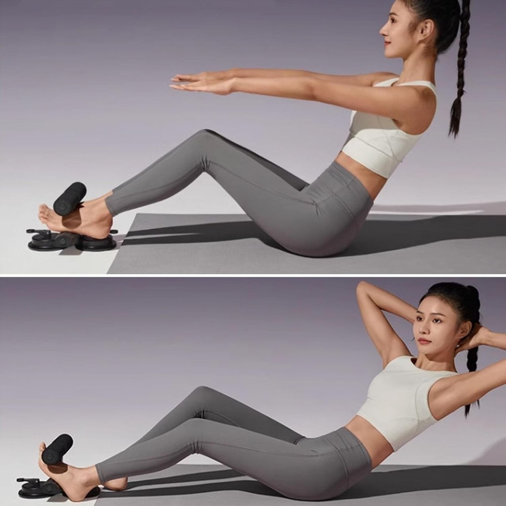 Adjustable Ab Trainer 3 Level Height Adjustable Double Suction Cups