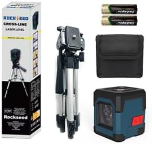 Self-Leveling Green Laser Level with 360° Rotatable Tripod for Accurate Projects