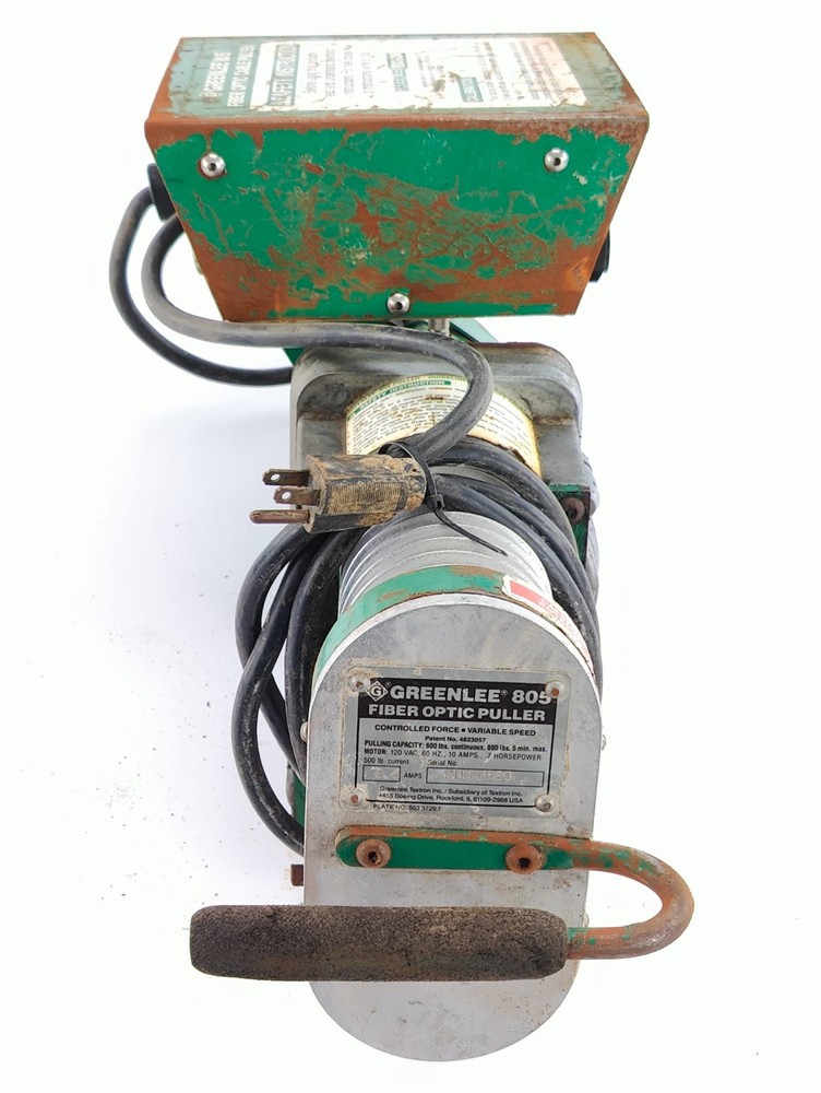 Greenlee 805 Fiber Optic Cable Puller - USED