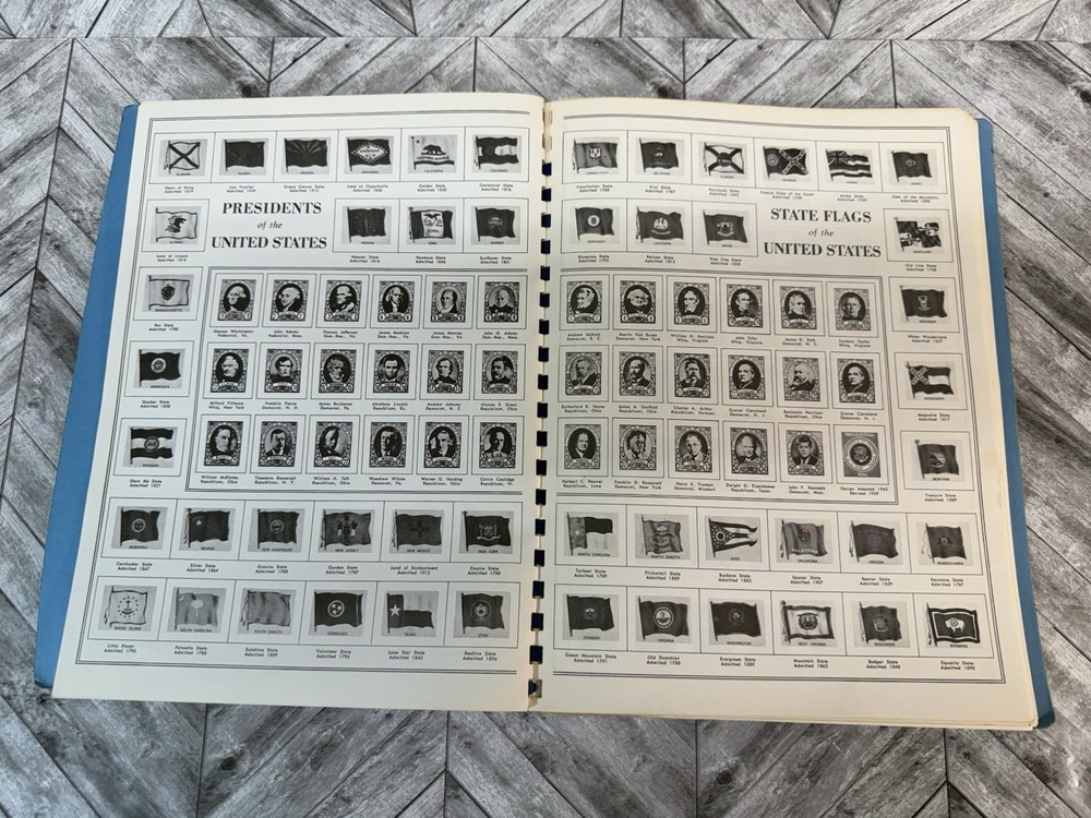 HARRIS FREEDOM United States Stamp ALBUM 1963 No Stamps